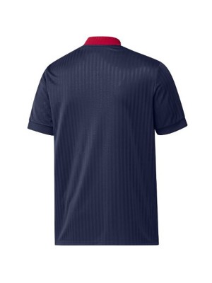 Ajx football icon jersey pre-match training soccer jersey men's navy uniform sportswear football top shirt 2023-2024